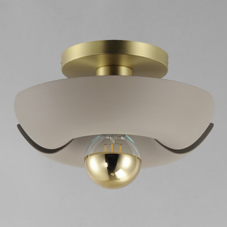 Poppy LED Flush Mount (11390SGSBR)