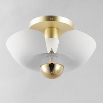Poppy LED Flush Mount (11390WTSBR)