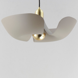 Poppy LED Pendant (11392SGSBR)