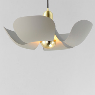 Poppy LED Pendant (11394SGSBR)