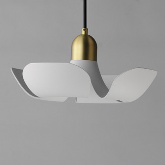 Poppy LED Pendant (11394WTSBR)