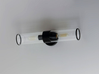 Crosby Two Light Wall Sconce (11472CRBK)