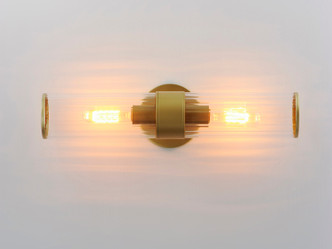 Crosby Two Light Wall Sconce (11472CRSBR)