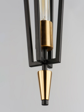 Wings One Light Pendant (11653BKSBR)