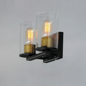 Sleek Two Light Bath Vanity (11842CDABBK)