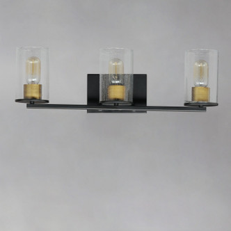 Sleek Three Light Bath Vanity (11843CDABBK)