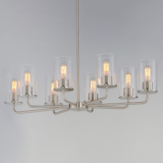 Sleek Eight Light Chandelier (11848CDSN)