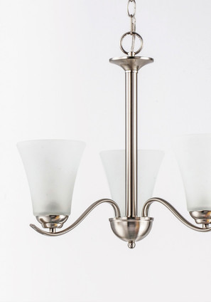 Vital Three Light Chandelier (12073FTSN)