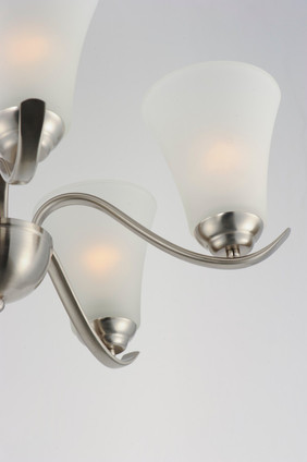 Vital Five Light Chandelier (12075FTSN)