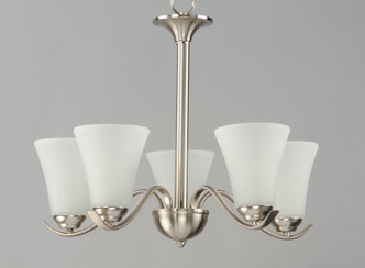 Vital Five Light Chandelier (12075FTSN)