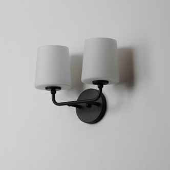 Bristol Two Light Wall Sconce (12092SWBK)