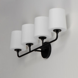 Bristol Four Light Bath Vanity (12094SWBK)