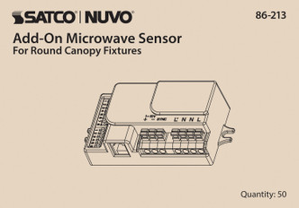 Microwave Sensor Round Canopy (86-213)