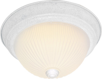 Nuvo Lighting - SF76-133 - Two Light Flush Mount - Textured White