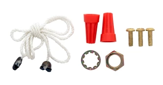4"Wired Fan Light Holder (SF77-461)