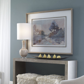 Morning Lake Framed Prints (41418)