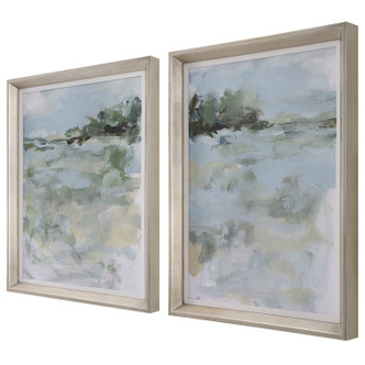 Far Away View Framed Prints, Set/2 (41454)