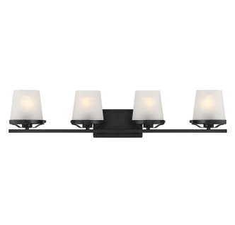 Savoy House - L8-5250-4-BK - Four Light Bathroom Vanity - Klein - Matte Black
