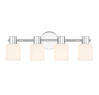 Savoy House - L8-9022-4-11 - Four Light Bathroom Vanity - Strand - Chrome