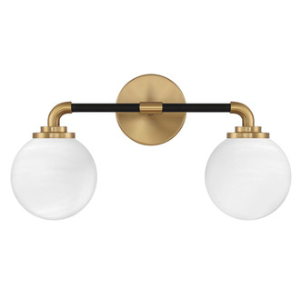 Dresden Two Light Bathroom Vanity (L8-9604-2-143)