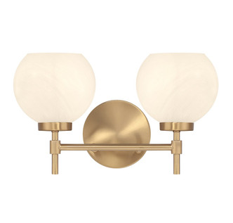 Savoy House - L8-9621-2-322 - Two Light Bathroom Vanity - Hannah - Warm Brass