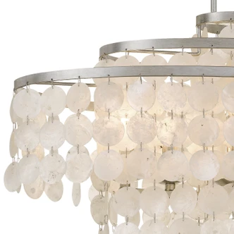Brielle Six Light Chandelier (BRI-3009-SA)