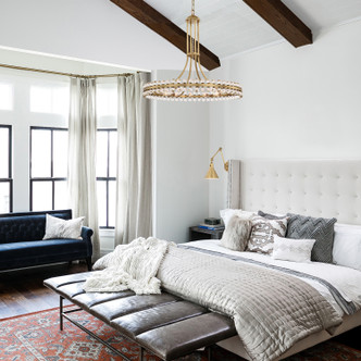 Clover Eight Light Chandelier (CLO-8898-AG)