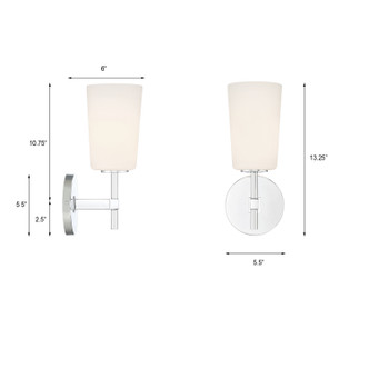 Colton One Light Wall Sconce (COL-101-CH)