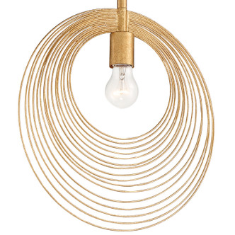 Doral One Light Pendant (DOR-B7701-RG)