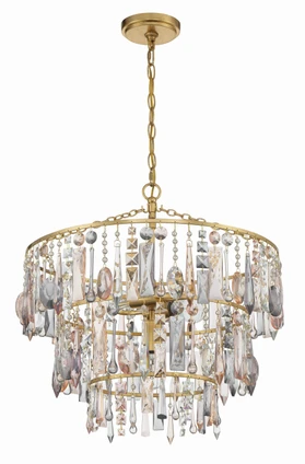 Elsa Three Light Pendant (ELS-7103-GA)