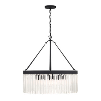 Emory Eight Light Chandelier (EMO-5406-BF)