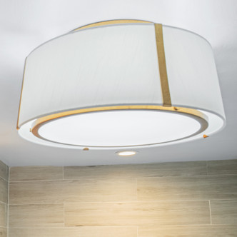 Fulton Three Light Semi Flush Mount (FUL-905-GA)