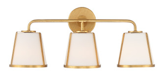 Crystorama - FUL-913-GA - Three Light Bath - Fulton - Antique Gold
