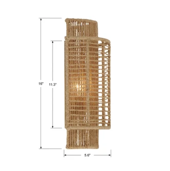Jayna Two Light Wall Sconce (JAY-A5002-BS)