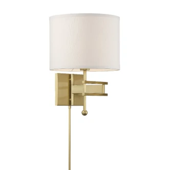Marshall One Light Wall Sconce (MAR-A8031-AG)