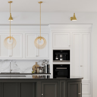 Morgan One Light Wall Sconce (MOR-8800-AG)