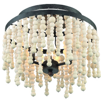 Poppy Three Light Semi Flush Mount (POP-A5073-FB)