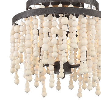 Poppy Three Light Semi Flush Mount (POP-A5073-FB)