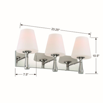 Ramsey Three Light Bathroom Vanity (RAM-A3403-PN)