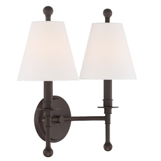 Riverdale Two Light Wall Sconce (RIV-383-DB)