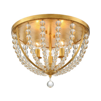 Roxy Three Light Flush Mount (ROX-A9000-GA)
