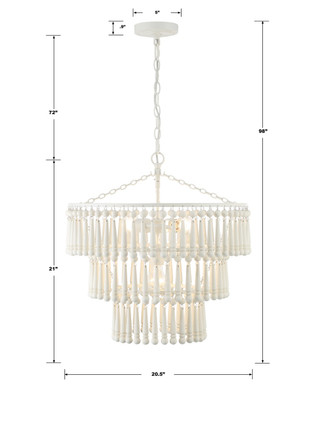 Tiana Three Light Pendant (TIA-7103-MT)