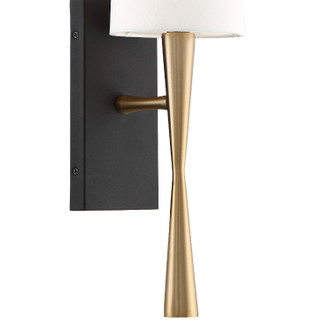 Trenton One Light Wall Sconce (TRE-221-AG-BF)