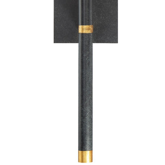 Weston One Light Wall Sconce (WES-9901-BK-GA)
