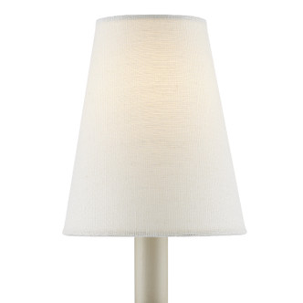 Currey and Company - 0900-0024 - Chandelier Shade - Off-White Fine Grasscloth - Off-White