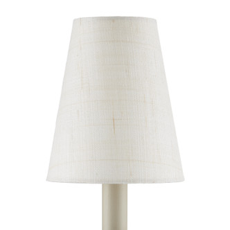 Ivory Fine Grasscloth Chandelier Shade (0900-0025)
