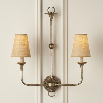 Natural Grasscloth Chandelier Shade (0900-0027)
