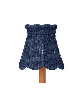 Currey and Company - 0900-0037 - Chandelier Shade - Annabelle - Indigo