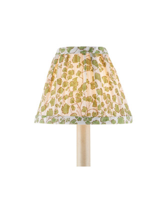 Currey and Company - 0900-0045 - Chandelier Shade - Maiden Fern - Green/Ivory