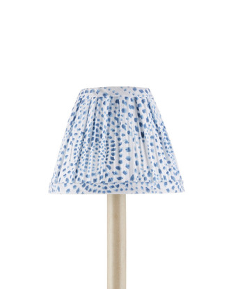Currey and Company - 0900-0050 - Chandelier Shade - Lenore - Blue/Ivory
